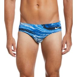 Nike Mens HydraStrong Crystal Wave Brief Swimsuit