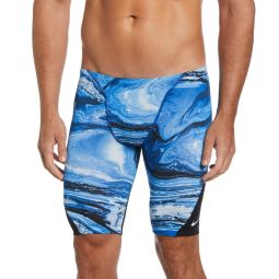 Nike Mens HydraStrong Crystal Wave Jammer Swimsuit
