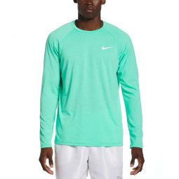 Nike Mens Heather Long Sleeve Hydroguard Swim Shirt