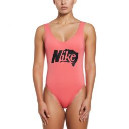 Nike Womens U Back One Piece Swimsuit