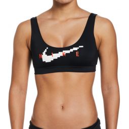 Nike Womens Scoop Neck Bikini Top