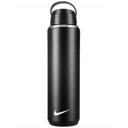 Nike SS Recharge Straw Water Bottle 24oz - Black