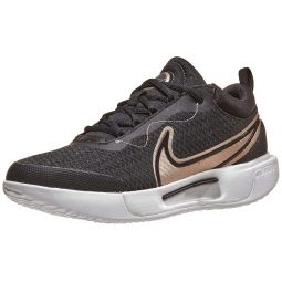 NikeCourt Zoom Pro Black/Red Bronze Womens Shoes