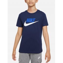 Nike Boys Core Futura T-Shirt - Navy