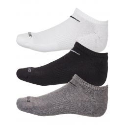 Nike Everyday Cushion No Show Sock 3-Pack Wh/Gy/Bk