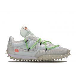 Off-White x Wmns Waffle Racer Electric Green
