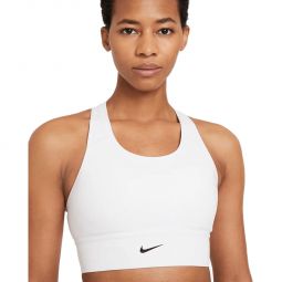 Nike Swoosh Medium Support Longline Sports Bra - Womens