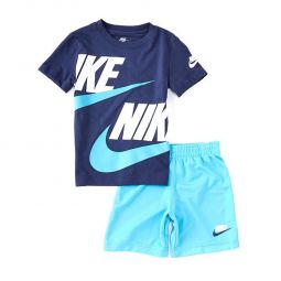 Nike Futura T-Shirt u002F Shorts 2 Piece Set - Youth