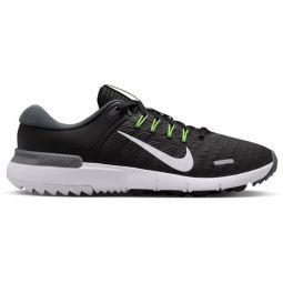Nike Free Golf NN Golf Shoes 2024 - Black/White/Iron Grey/Volt