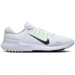 Nike Free Golf NN Golf Shoes 2024 - White/Black/Pure Platinum/Wolf Grey