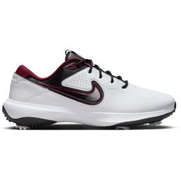 Nike Victory Pro 3 Golf Shoes 2024 - White/Team Red/Black/Lightening