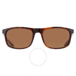 Brown Square Unisex Sunglasses