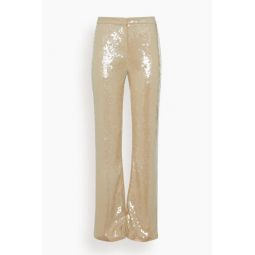 Yseult Sequins Pant in Khaki