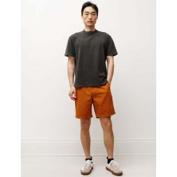 Ezra Light Twill Shorts - Orange