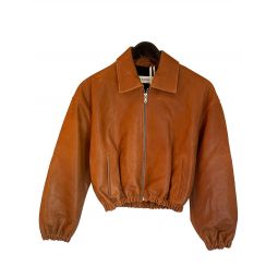 Luna Leather Jacket - Toffee