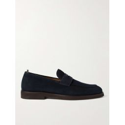 Opera Suede Penny Loafers
