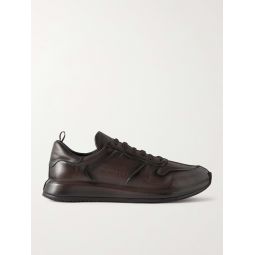 Race Lux Leather Sneakers