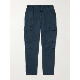 Jay Tapered Lyocell-Twill Drawstring Cargo Trousers