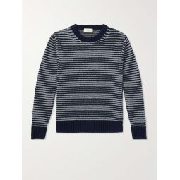 Marco Striped Merino Wool-Blend Sweater