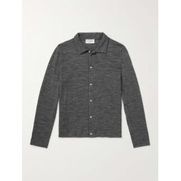 Brent Slim-Fit Wool-Blend Shirt