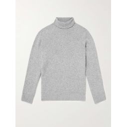 Merino Cashmere and Wool-Blend Turtleneck Sweater