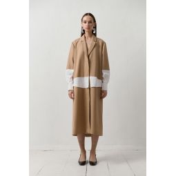 trench coat - camel