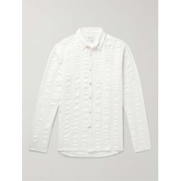 New York Special Textured Organic Cotton Shirt