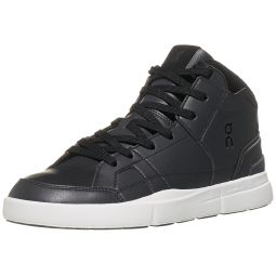 ON The Roger Clubhouse Mid Black/Eclipse Womens Shoes
