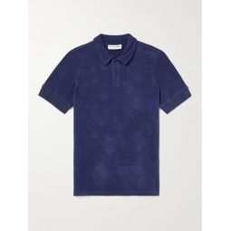 Lorenzo Cotton-Terry Polo Shirt