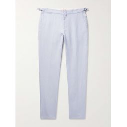 Griffon Slim-Fit Linen-Twill Trousers