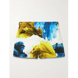 Setter Ocean Slim-Fit Mid-Length Printed Swim Shorts