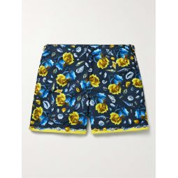 Bulldog Ocean Slim-Fit Short-Length Printed Swim Shorts