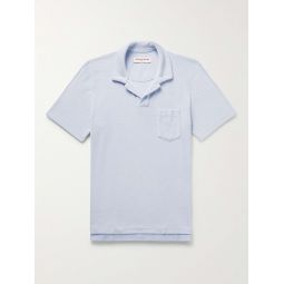 Slim-Fit Cotton-Terry Polo Shirt