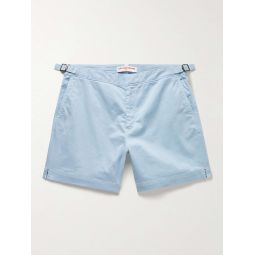Bulldog Slim-Fit Cotton-Blend Twill Shorts