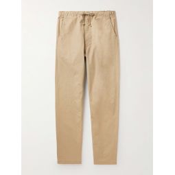 New Yorker Tapered Cotton-Ripstop Trousers