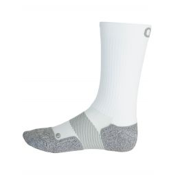 OS1st Active Comfort Crew Sock White