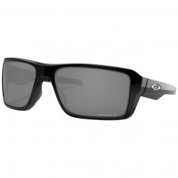 Oakley Double Edge Polished Black Sunglasses - Prizm Black Polarized Lenses