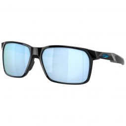 Oakley Portal X Polished Black Sunglasses - Prizm Deep Water Polarized Lenses