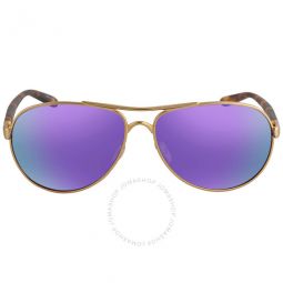 Feedback Prizm Violet Pilot Ladies Sunglasses