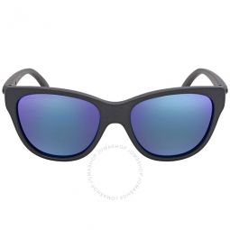 Holdout Sapphire Iridium Polarized Cat Eye Ladies Sunglasses