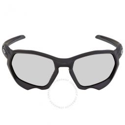 Plazma Clear Black Iridium Photochromic Irregular Mens Sunglasses 0
