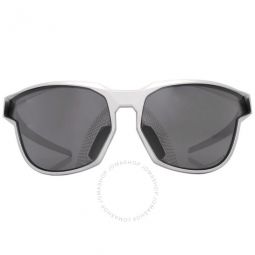Kaast Prizm Black Rectangular Mens Sunglasses