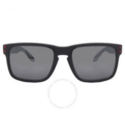 Holbrook Prizm Black Mirrored Square Mens Sunglasses