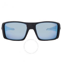 Heliostat Prizm Deep Water Polarized Wrap Mens Sunglasses
