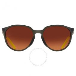 Sielo Prizm Brown Gradient Round Ladies Sunglasses