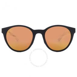 Spindrift Prizm Rose Gold Polarized Round Ladies Sunglasses