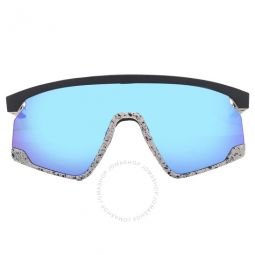 Bxtr Prizm Sapphire Shield Unisex Sunglasses