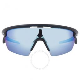 Sphaera Prizm Deep Water Polarized Shield Unisex Sunglasses