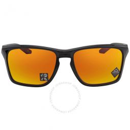 Sylas Polarized Prizm Ruby/Yellow Red Rectangular Mens Sunglasses