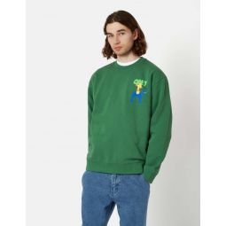Donkey Premium Crew Sweatshirt - Palm Leaf Green